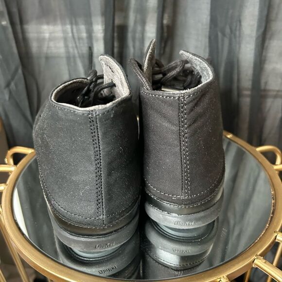 OluKai Nalukai Kapa Boot Black Canvas NEW - Picture 5 of 5